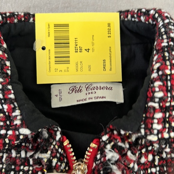 Pili Carrera Girl Tweed Dress - Picture 3 of 8